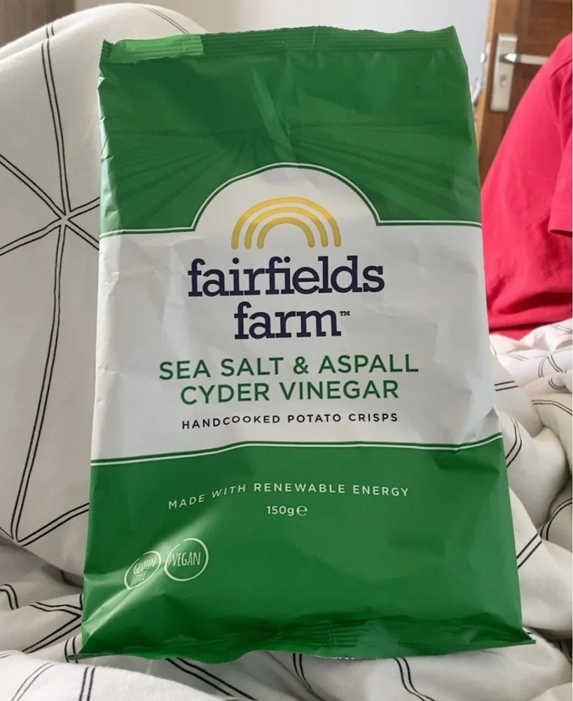Sea Salt and Aspalls Cyder Flavour Potato Crisps