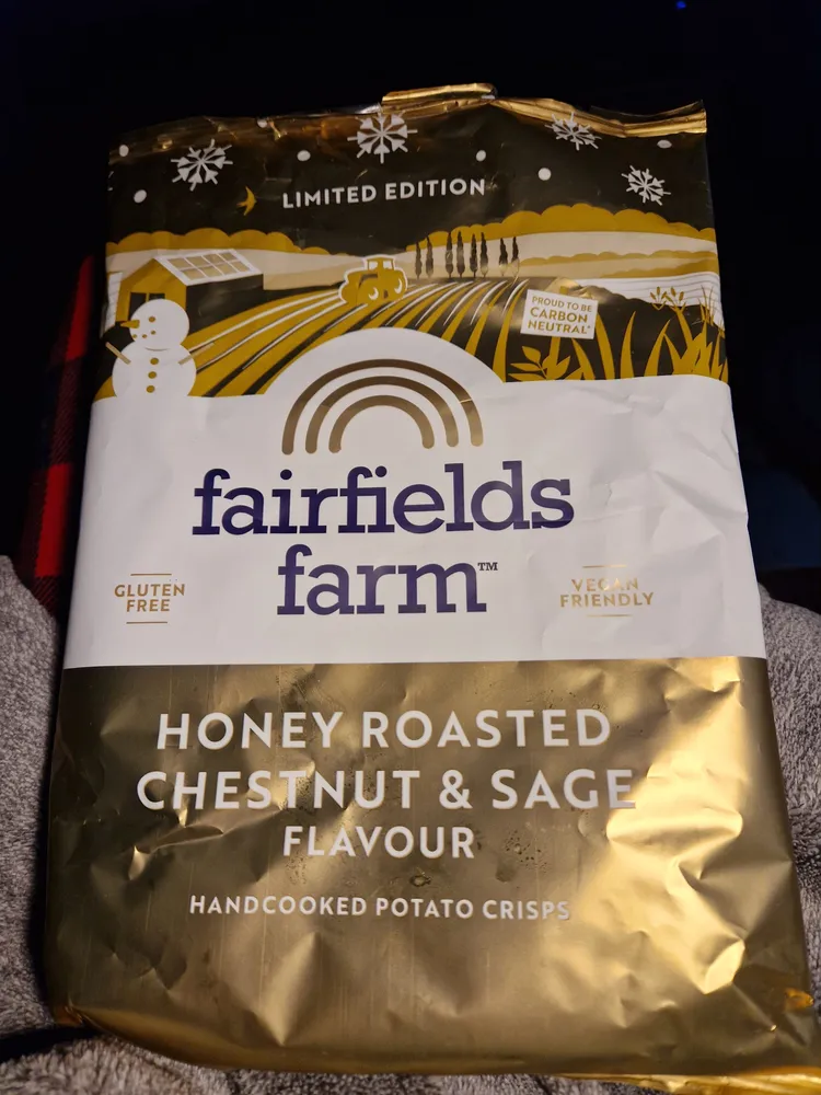 Honey Roasted Chestnut and Sage Flavoured Crisps