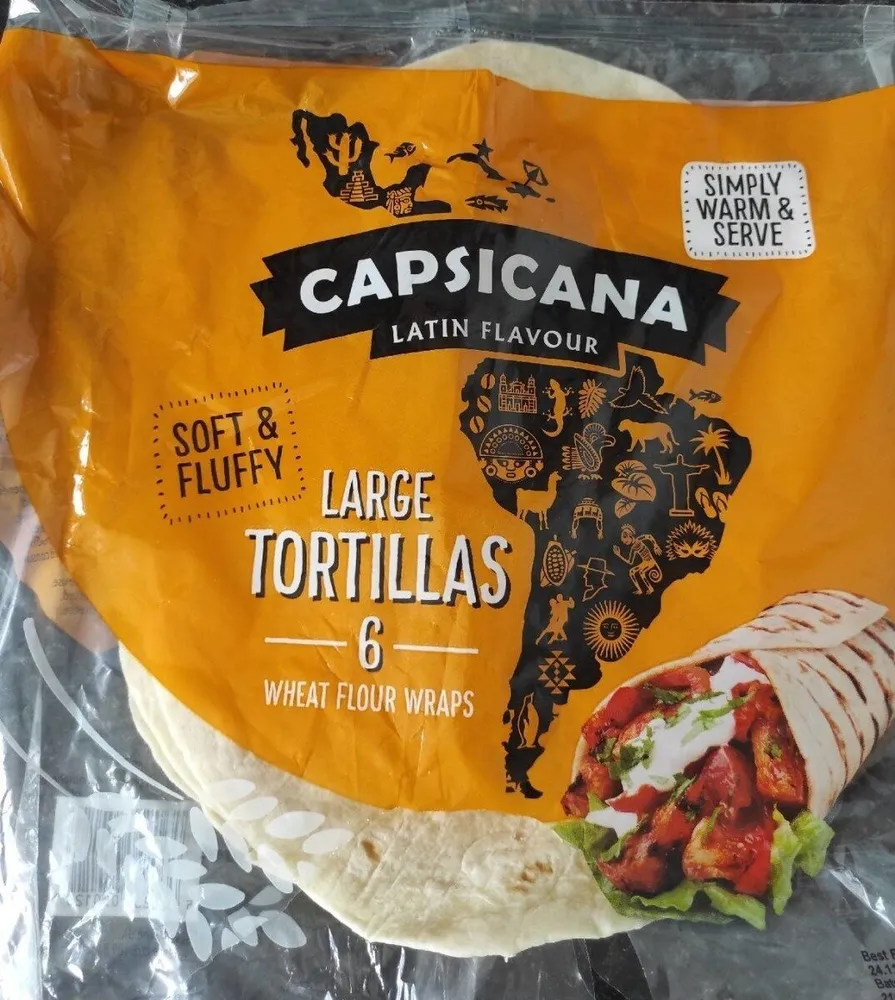 Capiscana Large Tortillas