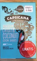 Brazillian chilli & coconut cook sauce