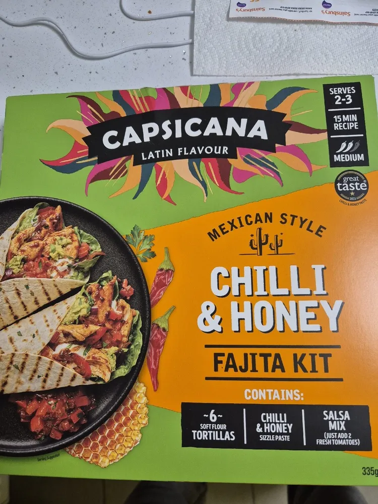 CAPSICANA LATIN FLAVOUR SERVE 2-3 15 MI RECI MED M