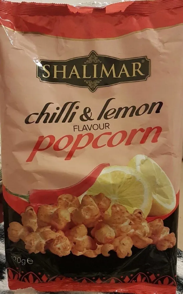 Chilli & Lemon flavour Popcorn