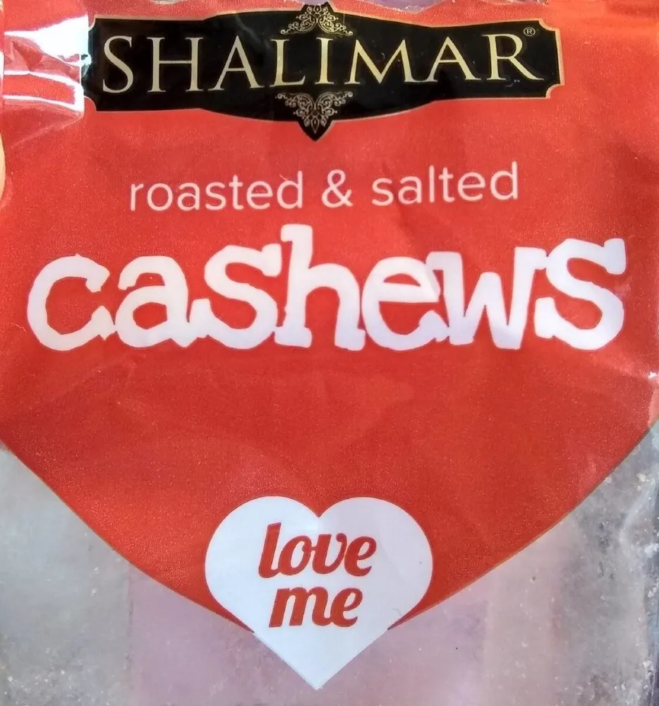 Cashews roasted & salted