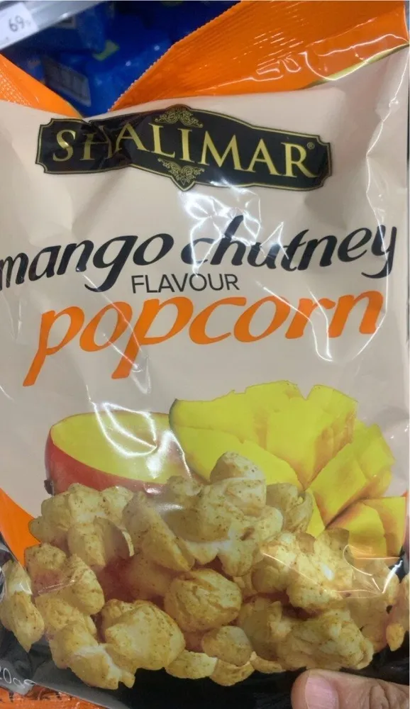 Mango and chutney popcorn