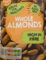 Whole almonds