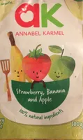 Strawberry,Banana and Apple