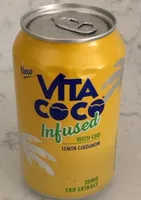 Lemon Cardamom CBD Infused Coconut Water