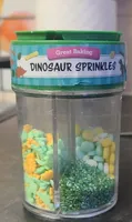 Dinosaur sprinkles