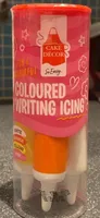 Coloured Writing Icing