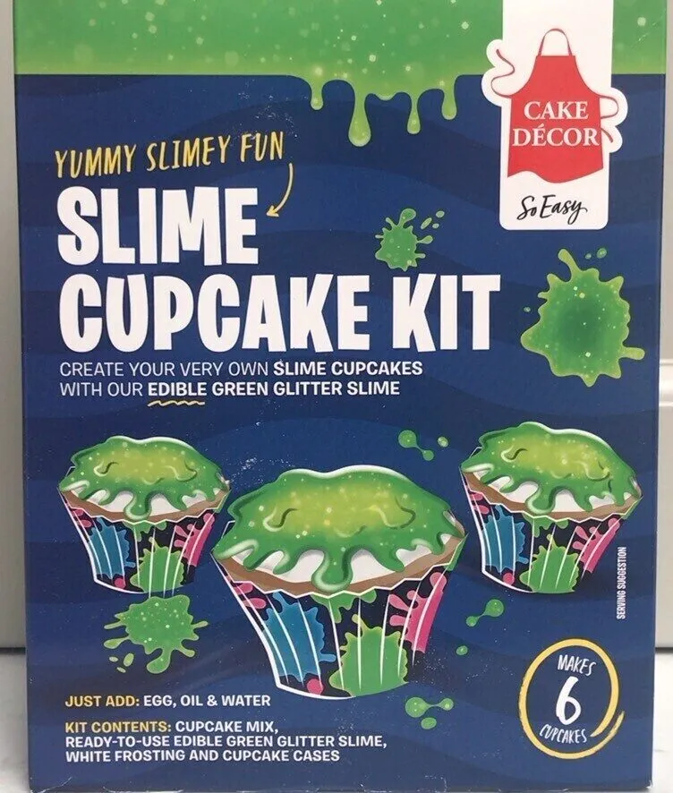 Slime Cupcakes