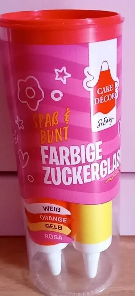 FARBIGE ZUCKERGLASUR