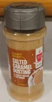 Salted caramel dusting