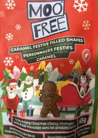 Dairy Free Caramel Filled Shapes