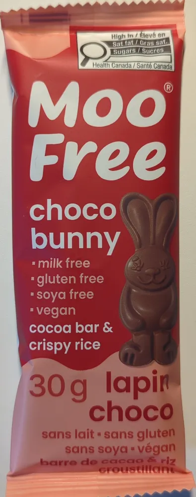 Choco Bunny - Cocoa Bar & Crispy Rice