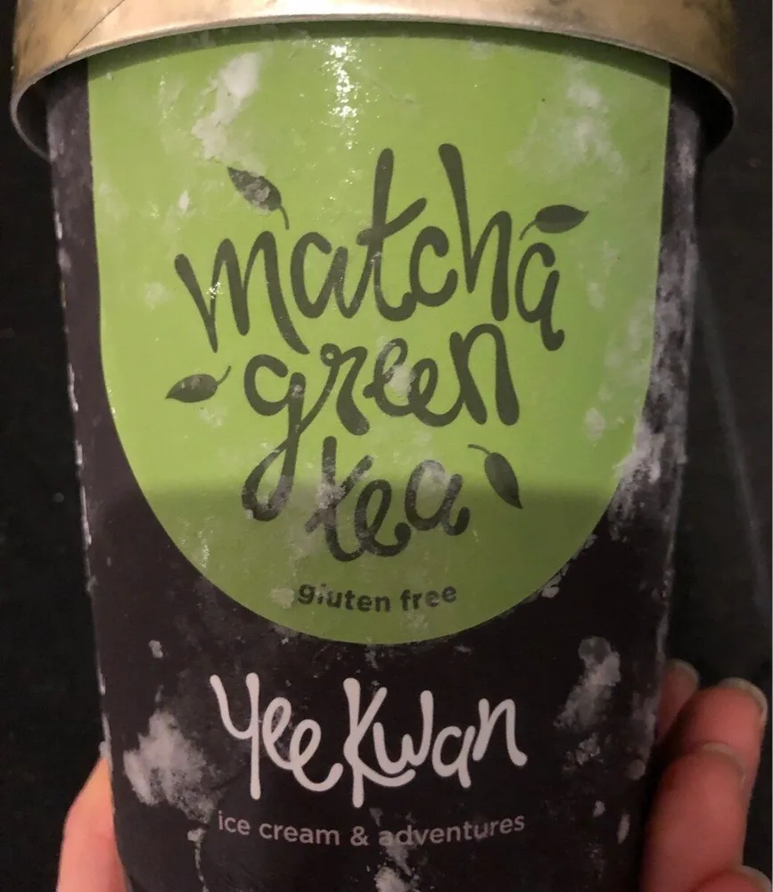 Matcha green tea ice cream