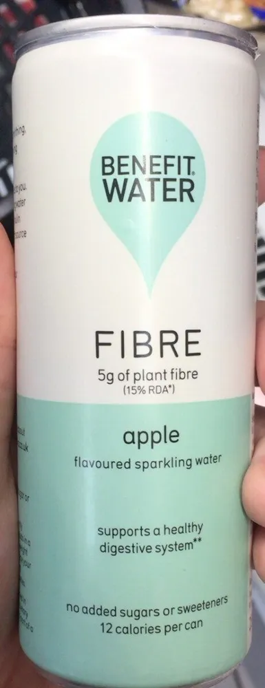 Apple flavoured sparkling water