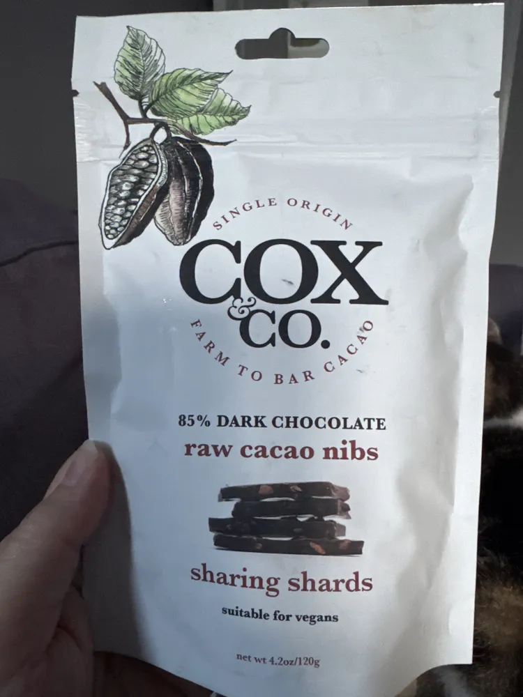 85% Dark Chocolate Raw Cacao Nibs