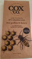 DARK CHOCOLATE 60% colombian cacao bee pollen & honey