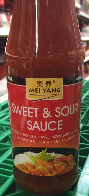 Sauce Aigre Douce avec morceaux de fruits