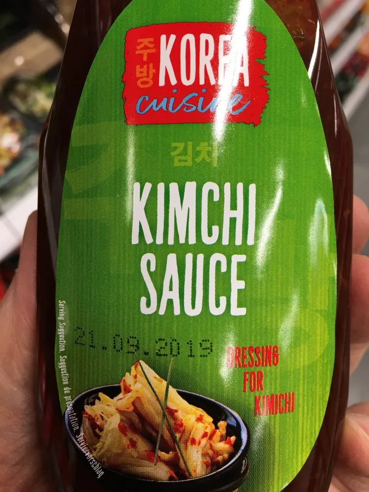 Kimchi sauce