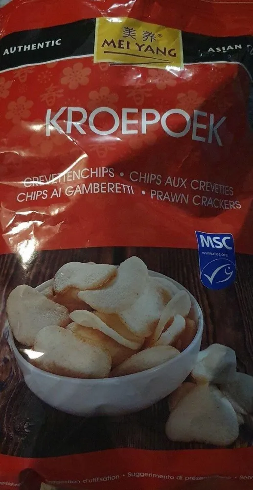 Chips aux crevettes