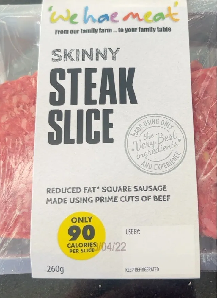 Steak slice