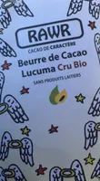 Chocolat cru lucuma