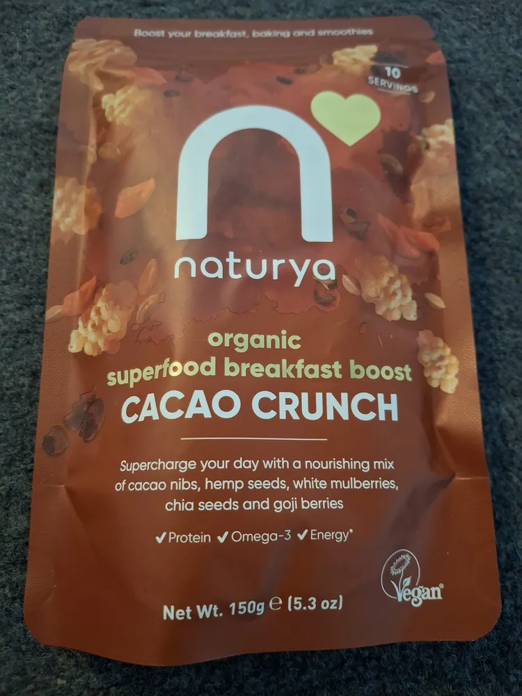 Naturya Breakfast Boost Cacao Crunch150g