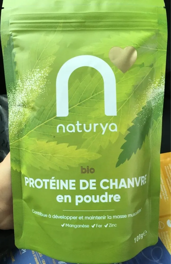 Protéine de chanvre en poudre