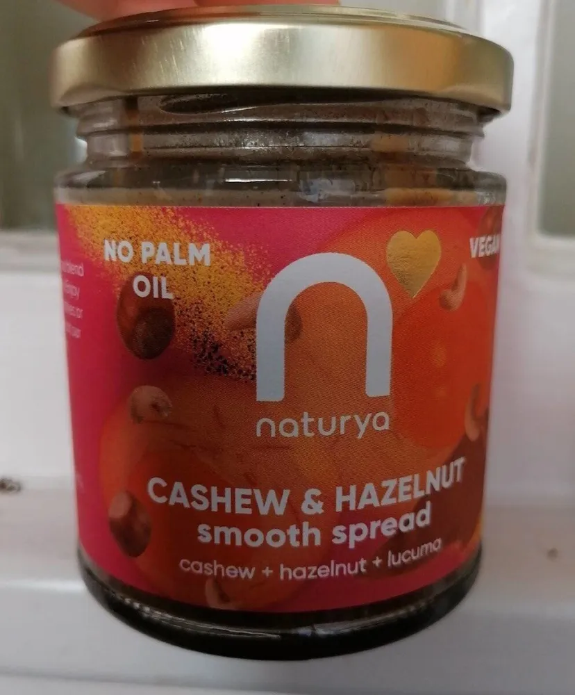 Cashew & hazelnut smooth spread
