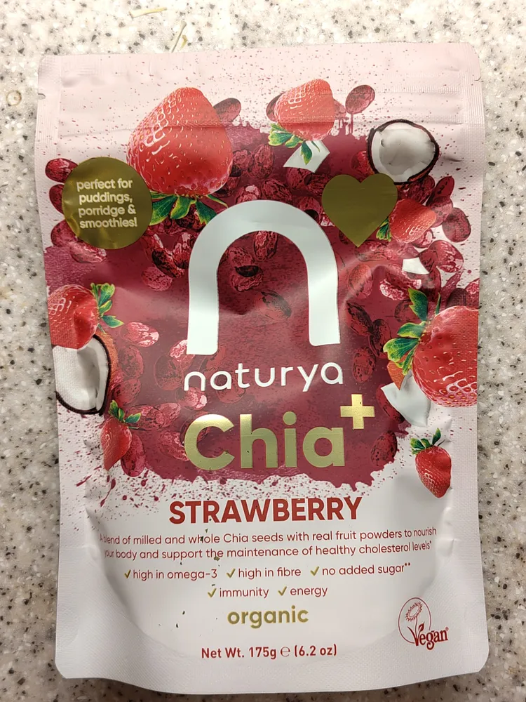 Organic chia+ strawberry