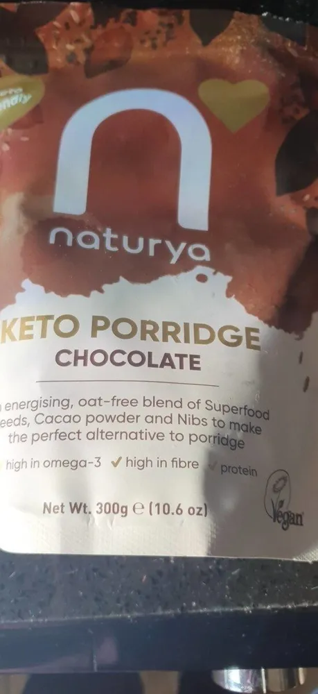 Keto porridge chocolate