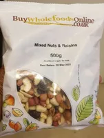 Mixed Nuts & raisins