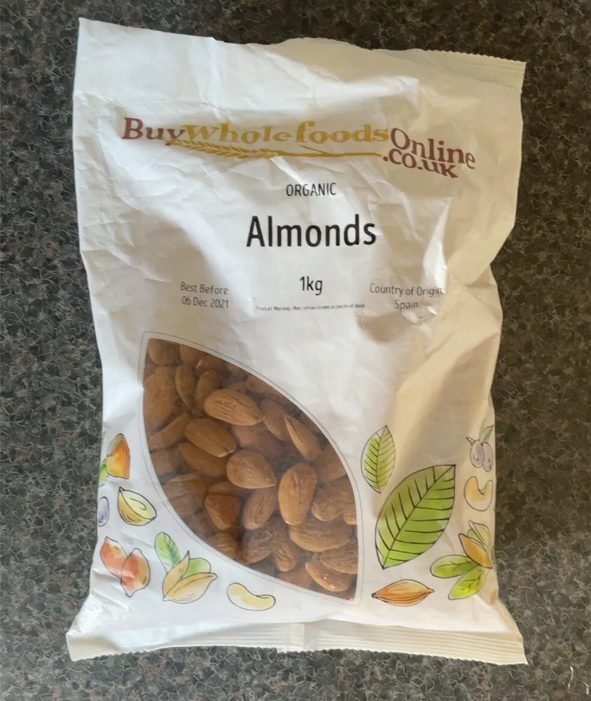Organic almonds