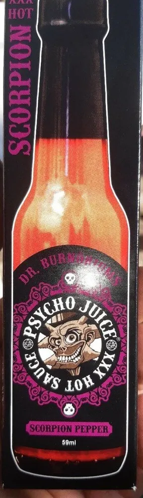 Scorpion hot sauce
