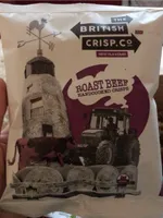THE BRITISH CRISP.CO ROAST BEEF NEVER SOLD IN SUPE