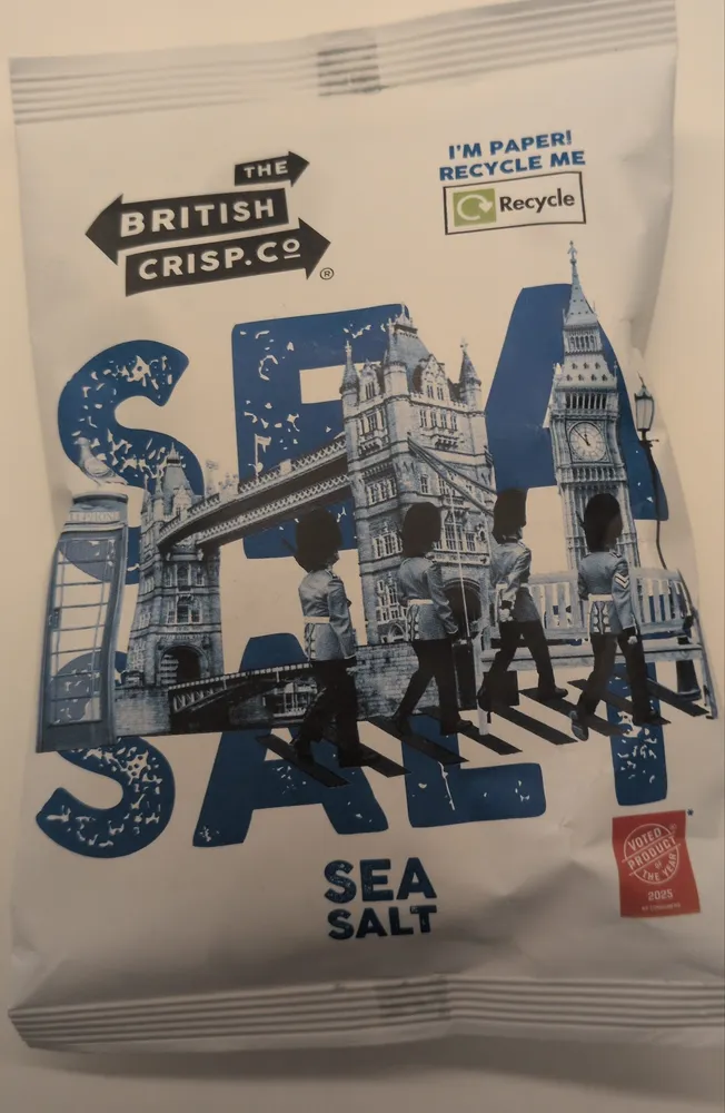 Sea salt crisps
