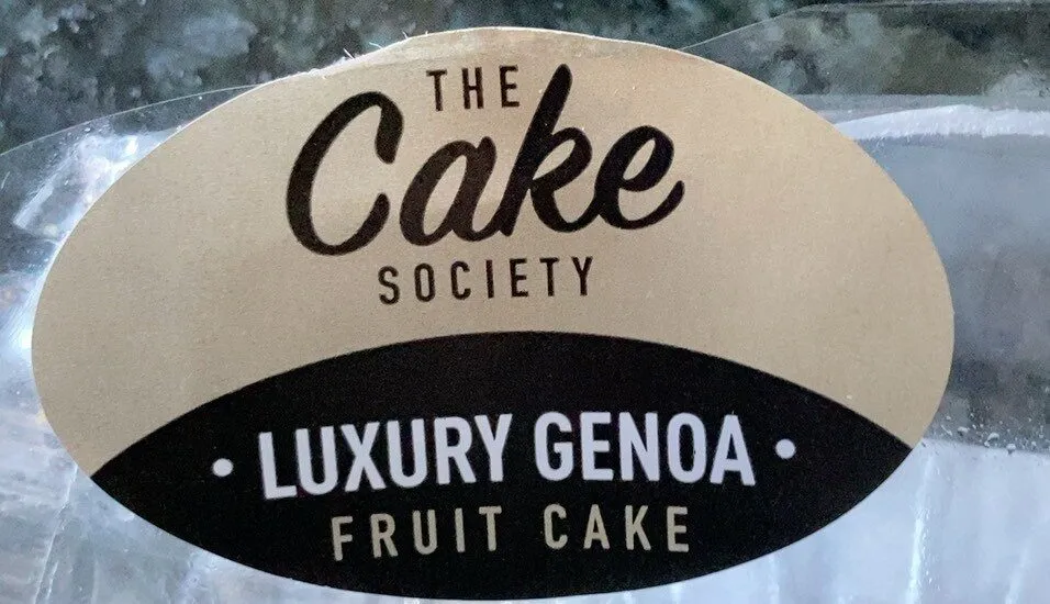 Butter genoa fruit cake