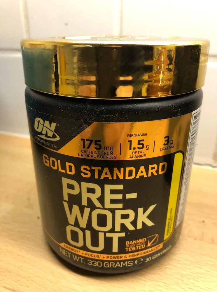 Optimum Nutrition - Gold Standard Pre Workout 330GR - Ananas