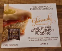 Gluten Free Sticky Lemon Pudding
