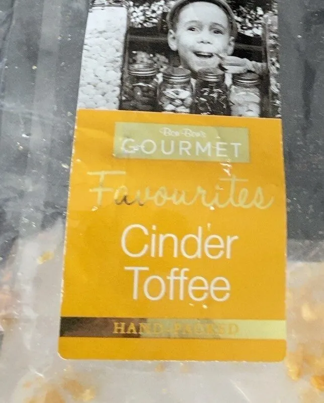 Cinder toffee
