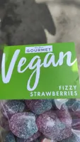 Vegan Fizzy Strawberries
