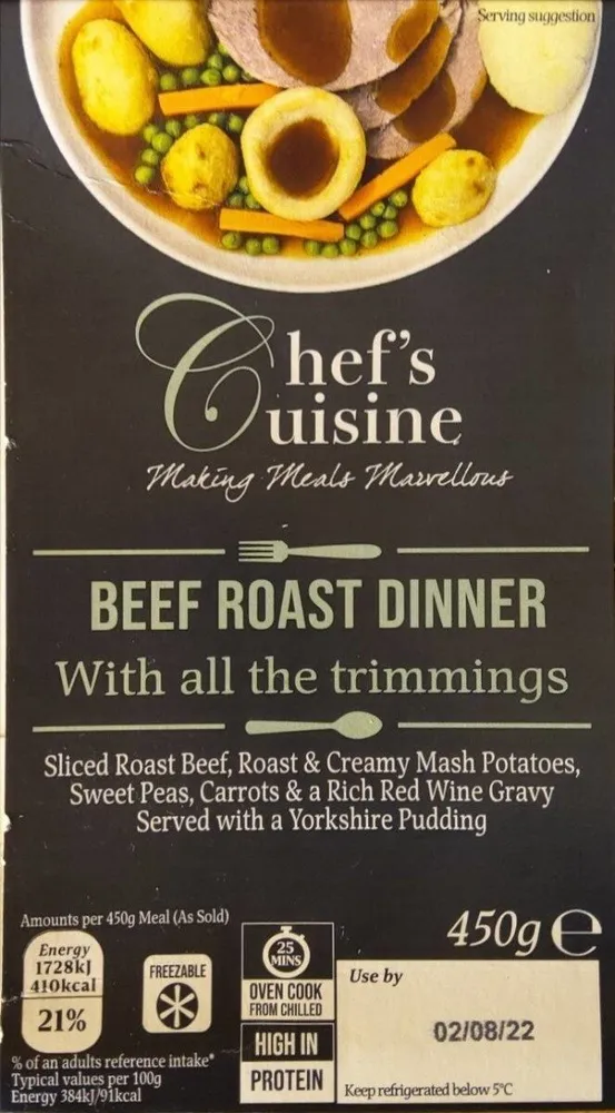 Beef Roast Dinner