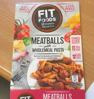 Meatballs with Wholemeal Pasta