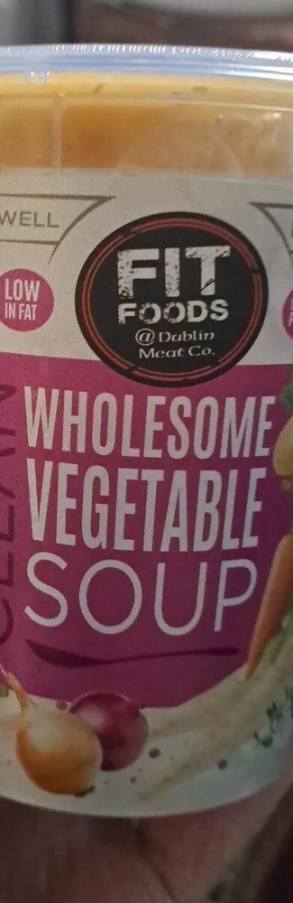 Fit foods vegetable  soup