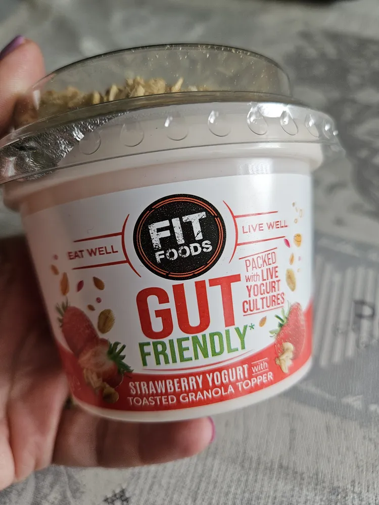 Gut friendly Strawberry YOGHURT