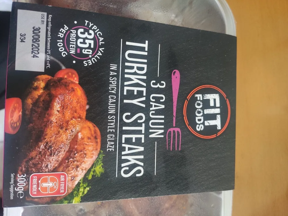 Cajun Turkey Steaks
