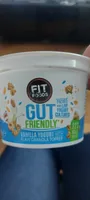 GUT Friendly Vanilla Yogurt With Plain Granola Topper