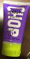 Chop garlic purée