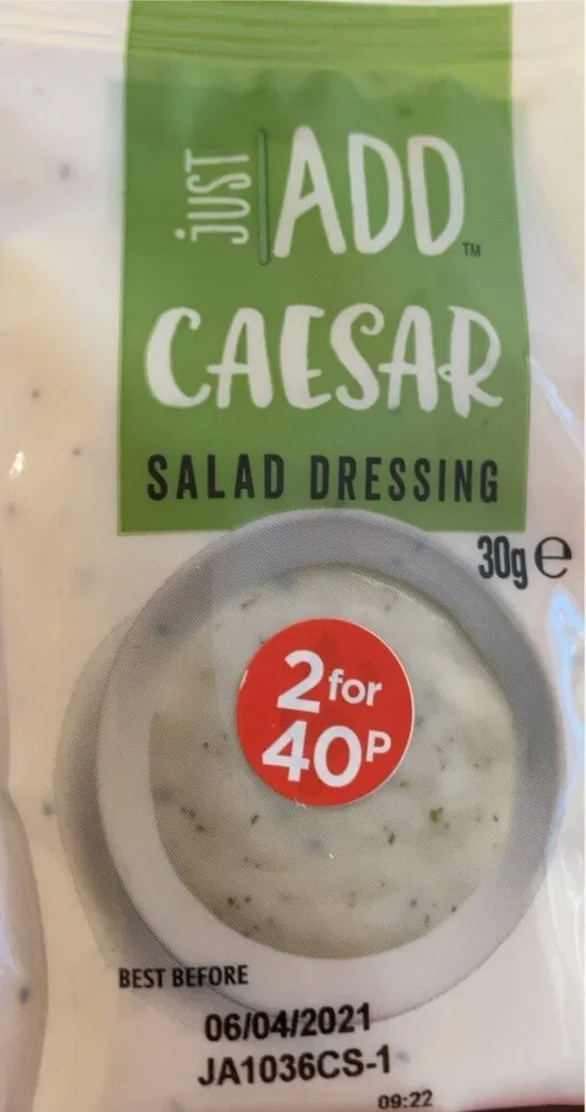 Caesar salad dressing